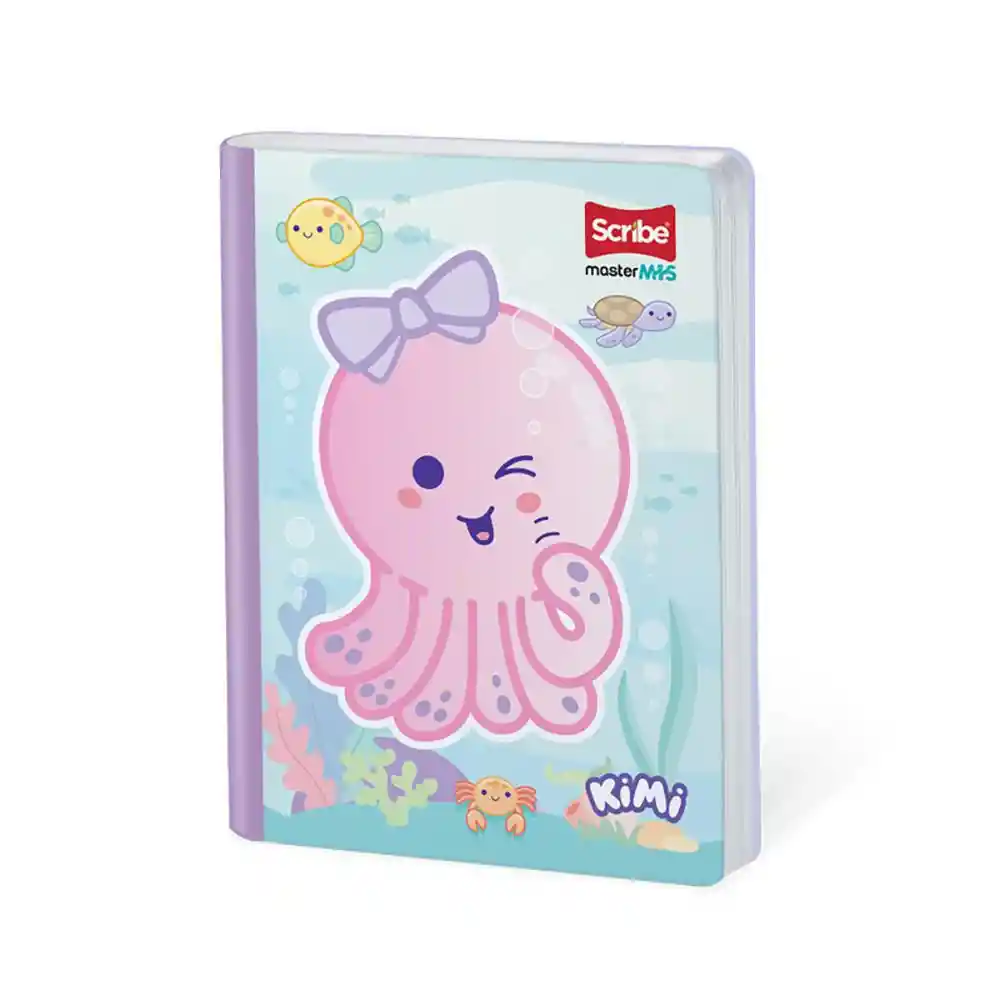 Cuaderno Kimi Master Mas Cuadriculado 100 Hojas Cosido Scribe