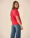 Camiseta Rojo Tango Oscuro Talla L 603G000 Esprit