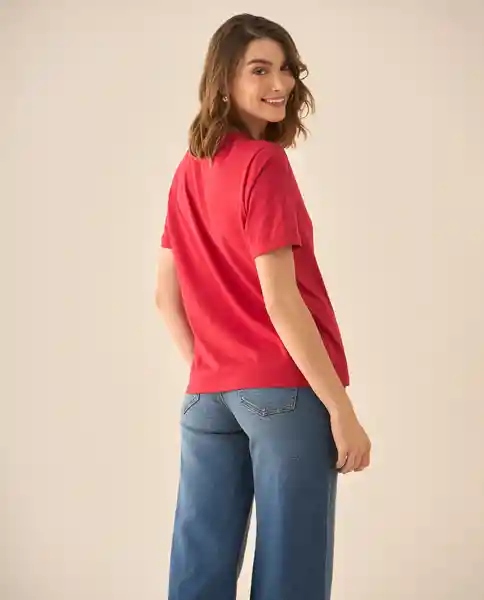 Camiseta Rojo Tango Oscuro Talla L 603G000 Esprit