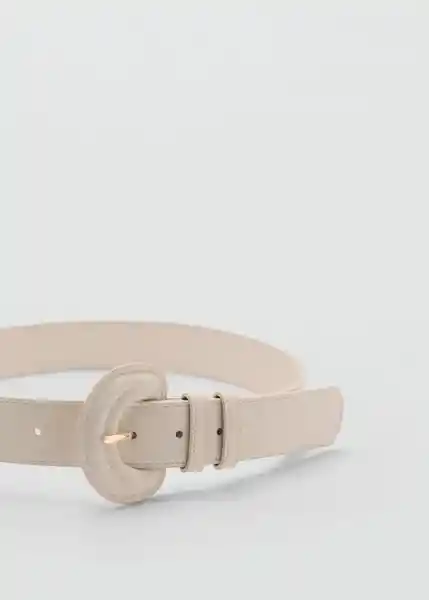 Cinturón Terry Crudo Talla M Mujer Mango
