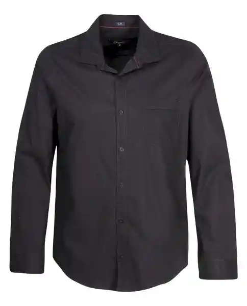 Camisa Carbon M/l Negro 1 Talla L Hombre Chevignon