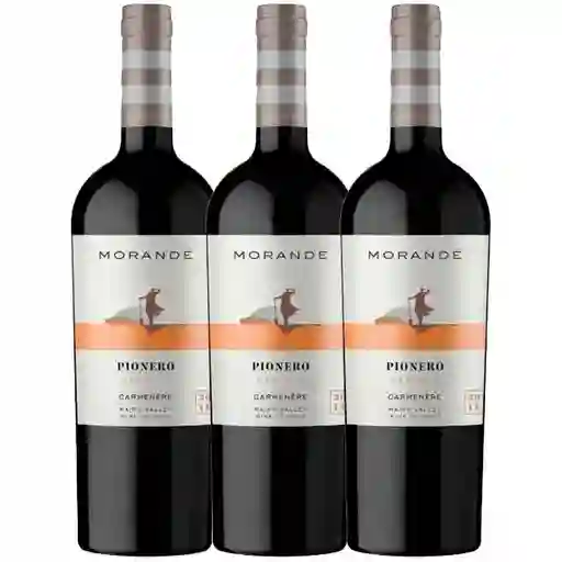 Morande Vinopionero Reserva Carmenere X750 Ml 2X3