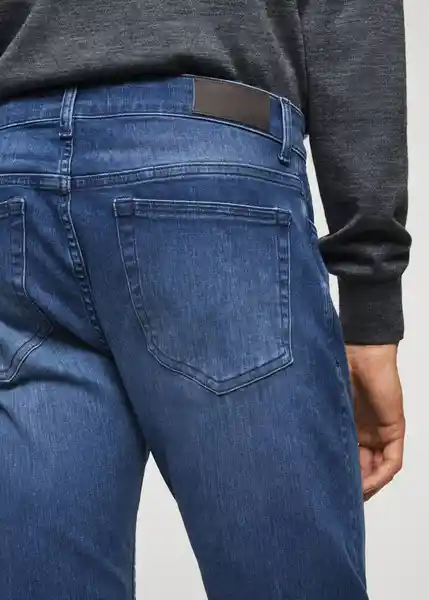 Pantalón Jean Patrick Tejano Medio Talla 42 Hombre Mango