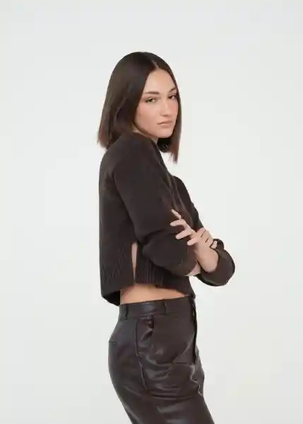 Tejido Mujer Caf Ristretto Ultraoscuro Talla M 589g019 Naf Naf