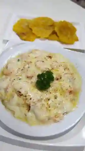 Camarones Gratinados
