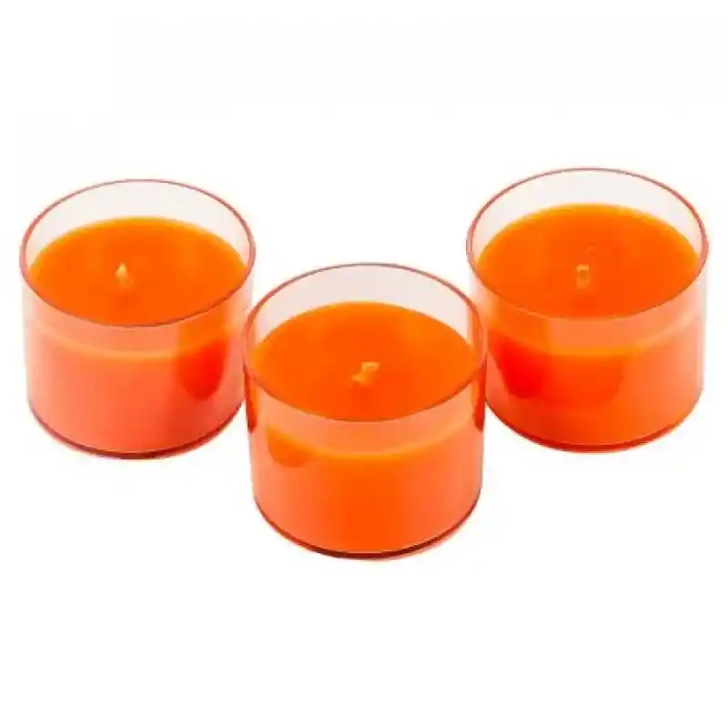 ILUMINATA Set De Vela Mini Votive Mandarina Pomelo Vaso