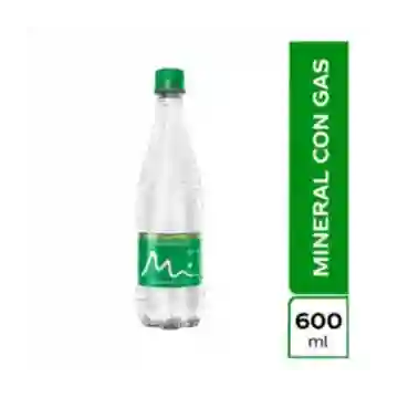Agua Manantial con Gas 600 ml