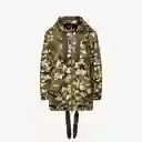 Inkanta Chaqueta Larga París Camo Dorado Talla L