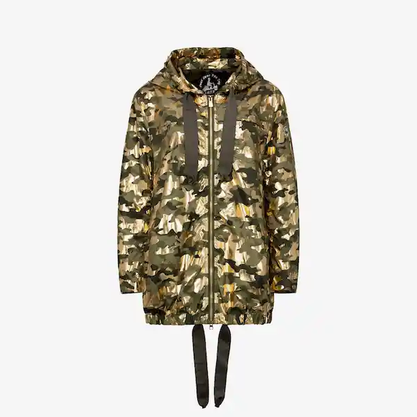 Inkanta Chaqueta Larga París Camo Dorado Talla L