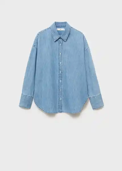 Camisa Cahuita Tejano Medio Talla L Mujer Mango