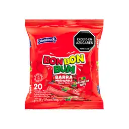Colombia Barra Crunchy Rojo Bon Bon Bum