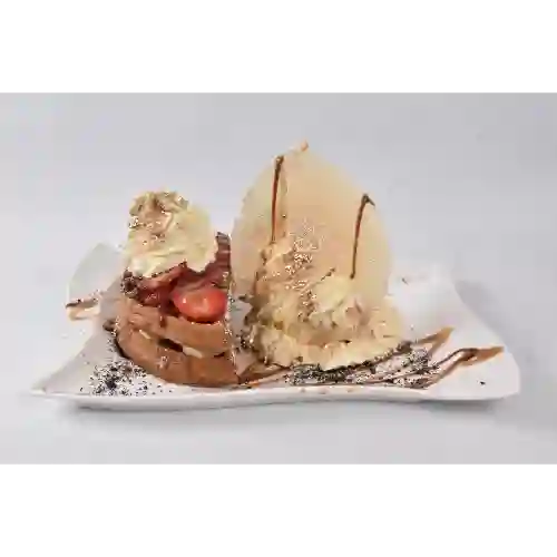 Waffle Choco Arequipe