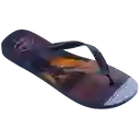 Sandalias Hype Marino/Naranja Begonia T. 46 4127920 Havaianas