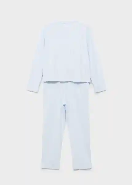 Pijama Azuli Celeste Talla 10 Niña Mango