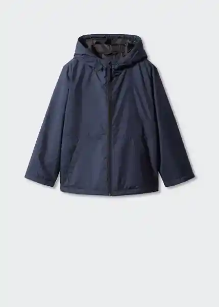 Abrigo Anorak Pepe5 Navy Talla 07 Niños Mango