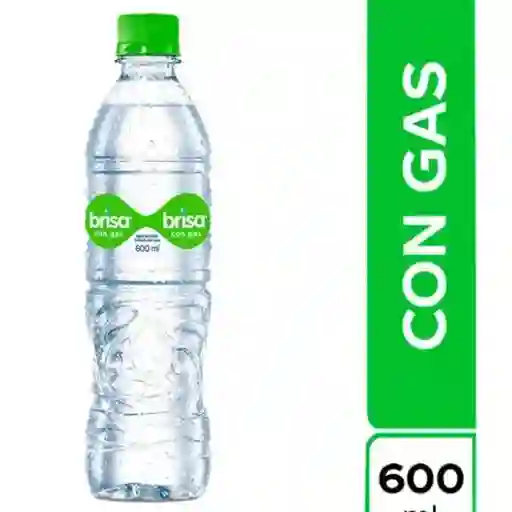Agua con gas 600ml