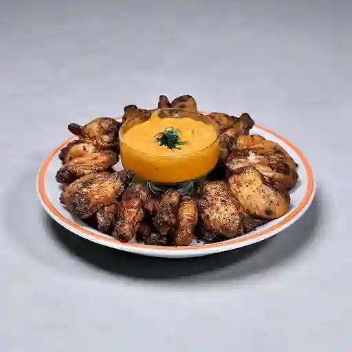 X10 Alitas Bbq + Porcion de Papas