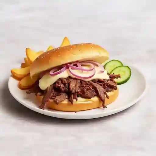 Sándwich de Brisket