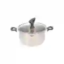   T-Fal  Olla 24 Cm Con Tapa Acero Inoxidable Daily Cook 