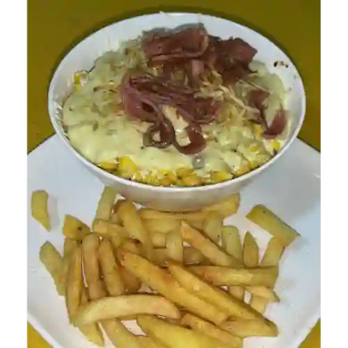 Mazorca Desgranada Pollo Ranchera