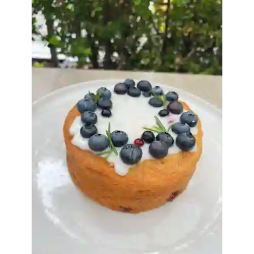 Budín de Limón y Arándanos