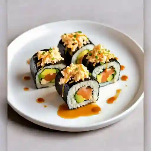 Salmon skin roll