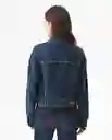 Chaqueta Trucket Azul Clásico Oscuro Talla S Femenino Chevignon