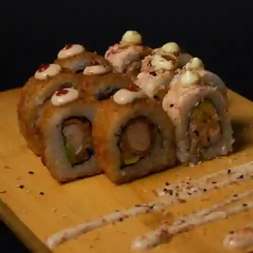 Kani Crunch/dinamita Roll + Bebida 250ml