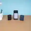 Tarjetero Magnético Para Teléfono Life is For Fun Negro Miniso