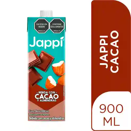 Jappi Bebida con Cacao y Almendras