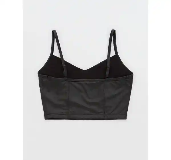 Top Deportivo de Negra Talla Small American Eagle