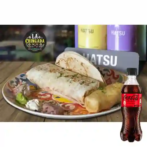 Combo 3 + Coca Cola Sin Azúcar 400 ml