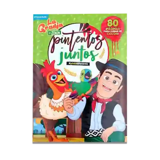 Libros Granja de Zenón Surtidos Para Colorear - Silvia Jacoboni
