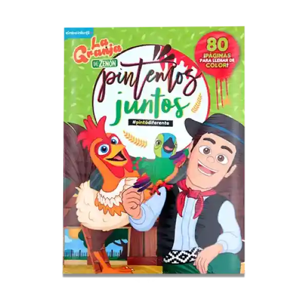 Libros Granja de Zenón Surtidos Para Colorear - Silvia Jacoboni