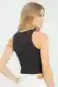 Top Amatista Color Negro Talla XS Ragged