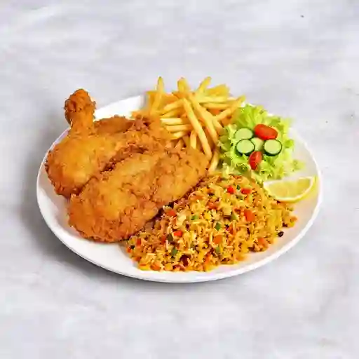 Pollo Frito Entero (8 Presas)
