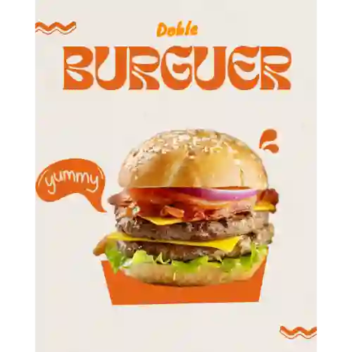 Hamburguesa Doble