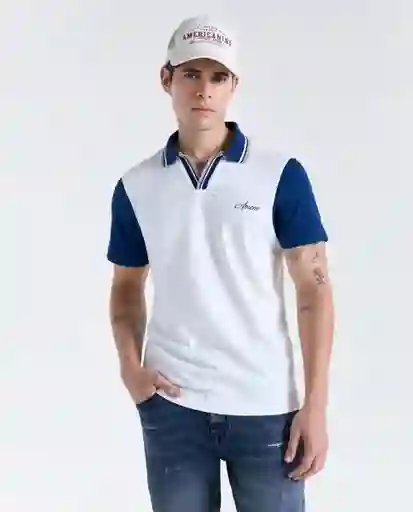 Polo Hombre Crudo Talla L 809G082_CRU120304 Americanino