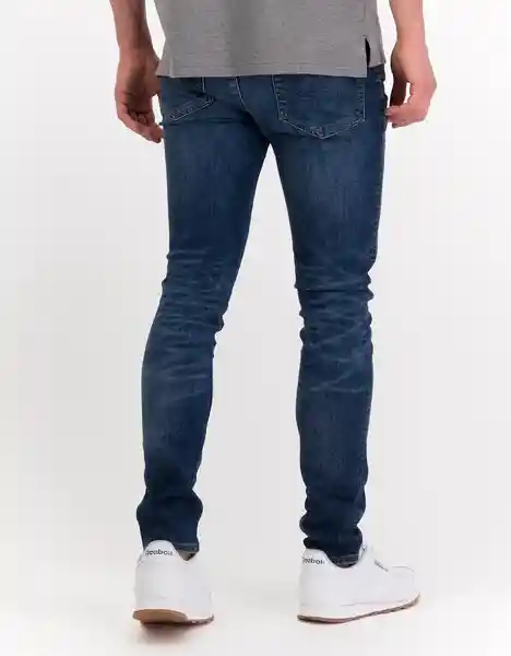 American Eagle Jean Skinny Índigo Brillante T. 33-32