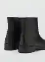 Botines Square Negro Talla 43 Hombre Mango