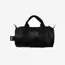 Loqi Bolsa Duffel Pequeño Ligero Negro Metalizado