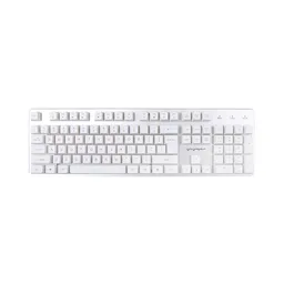 Teclado Metálico Gaming Blanco Mod Swgk813 Miniso