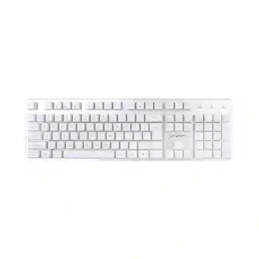 Teclado Metálico Gaming Blanco Mod Swgk813 Miniso