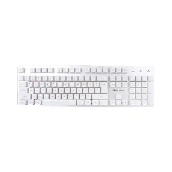 Teclado Metálico Gaming Blanco Mod Swgk813 Miniso