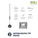 Technosoportes Pack Soporte Televisor 37-65 + Antena TSCM01