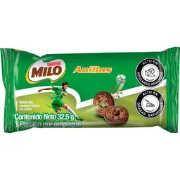 Milo Galletas Tipo Sándwich con Relleno de Crema