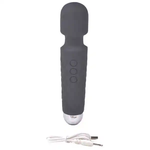 Vibrador masajeador silicona 10 velocidades recargable usb