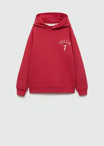 Sudadera Bercy Rojo Talla 12 Niños Mango