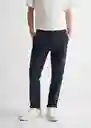Pantalón Chinos Navy Talla 22 Teen Niños Mango