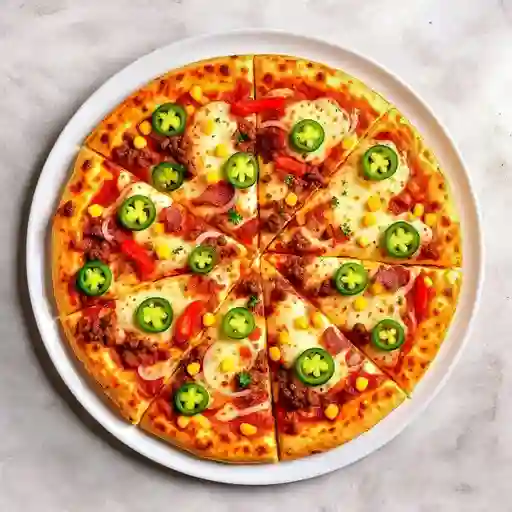 Pizza Mediana Mexicana